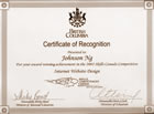 Certificate of Recognition - BC